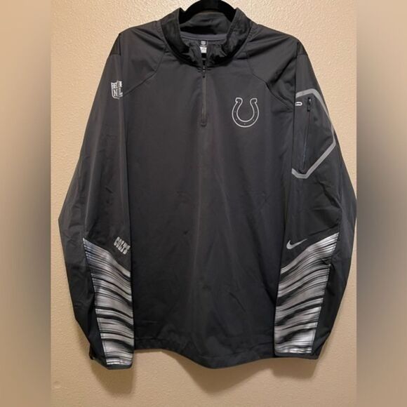 Nike Other - Indianapolis Colts Nike On Field Apparel‎ 1/2 zip pull over men's large